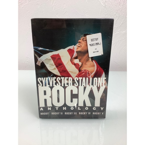 NEW Sylvester Stallone Rocky Anthology DVD Complete 1-5 Sealed - Picture 1 of 6